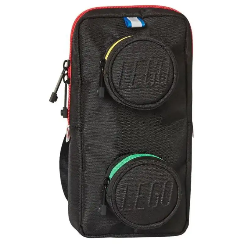 LEGO Fabric Shoulder Bag, Crossbody Bag Men's Black