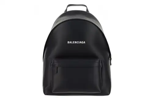 Balenciaga Athleisure Calfskin Backpack Men's Black