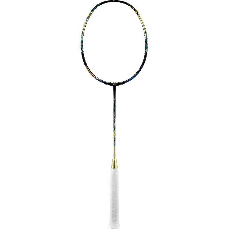 Li Ning Thunder 100 Full Carbon Badminton Rackets Offensive Type Heavy Head, Stiff Shaft Professional Single Racket