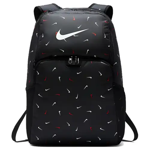 Nike Polyester Backpack Regular Unisex Black