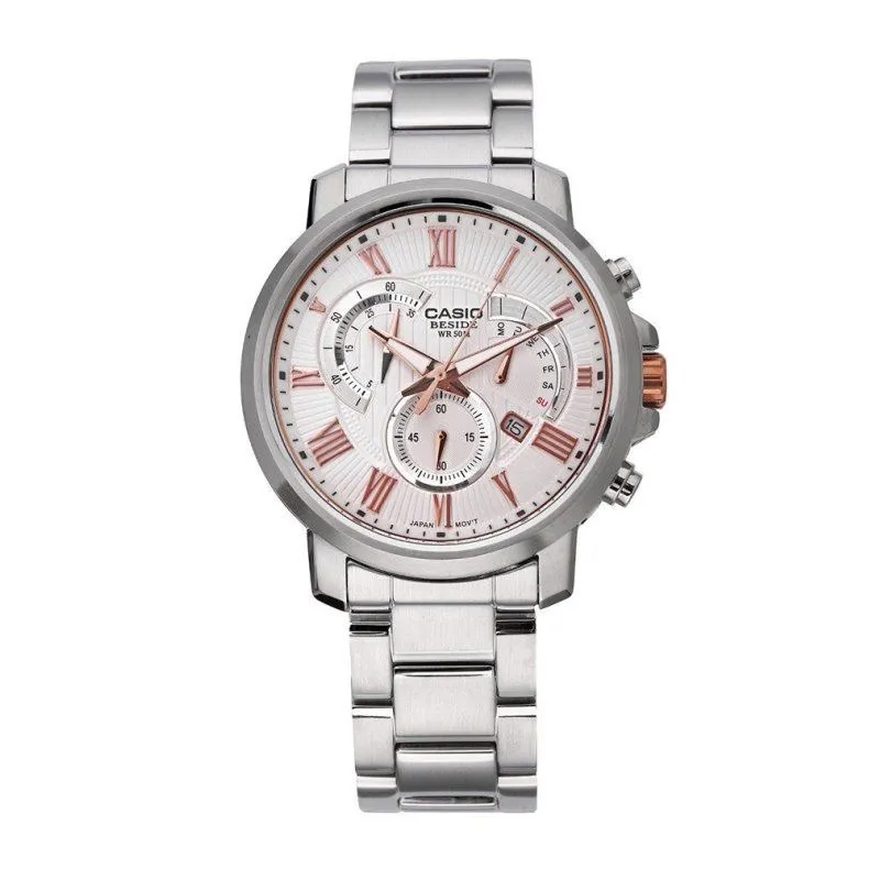 CASIO Men Standard Series 48mm White Watch BEM-506BD-7A