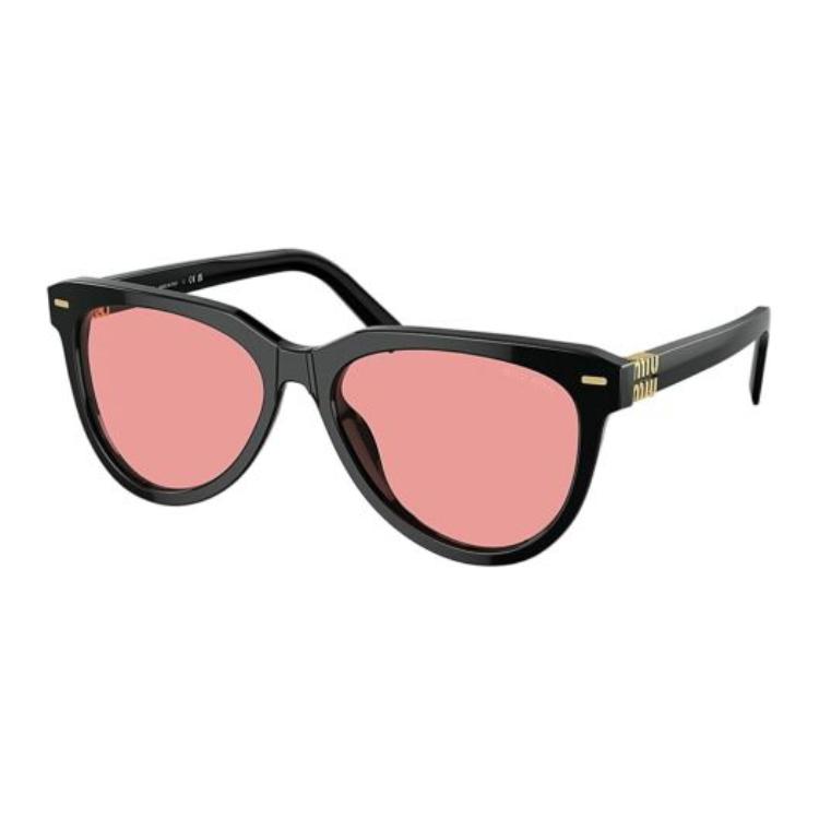 Женские очки MIU MIU Кошачий глаз (черные)