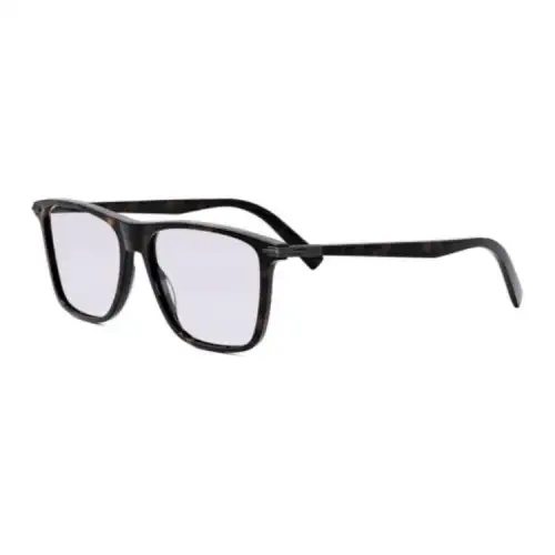DIOR Plastic Irregular Shape Sunglasses Unisex Black