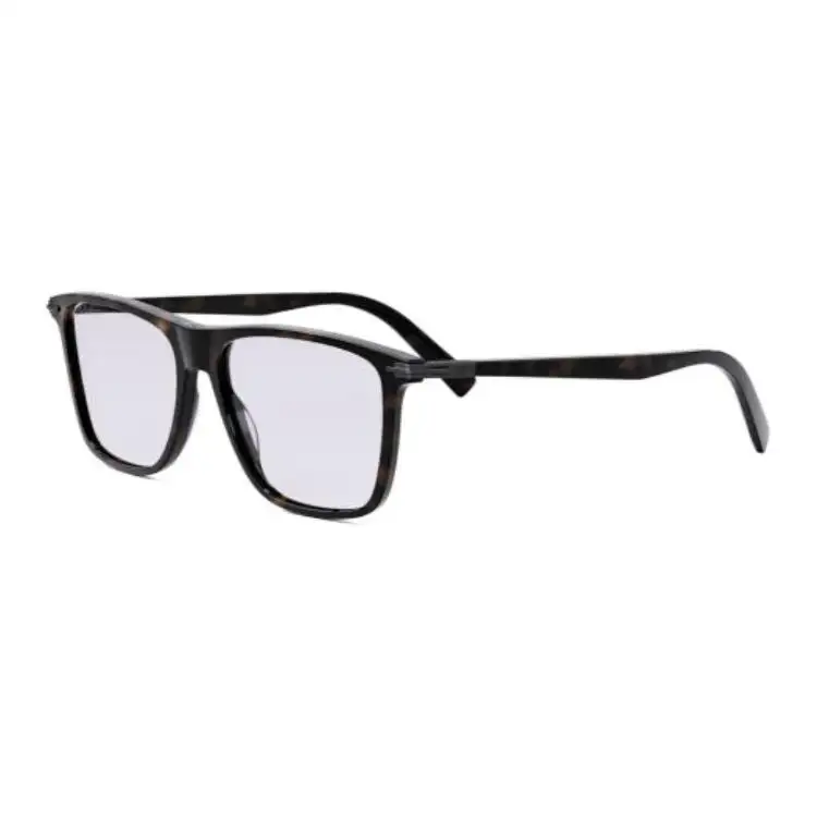 DIOR Plastic Irregular Shape Sunglasses Unisex Black