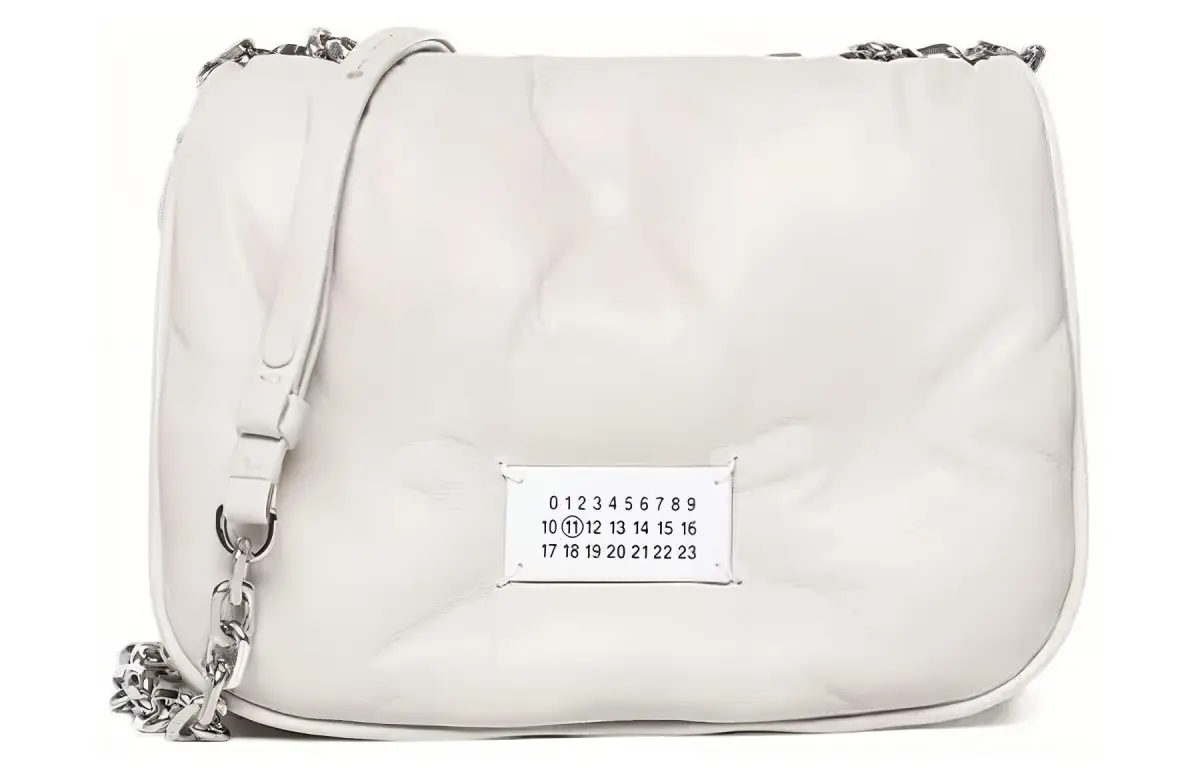 Maison Margiela Glam Slam Quilted Padded Messenger Bag