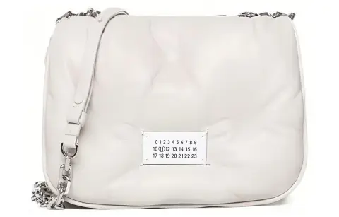 Maison Margiela Glam Slam Quilted Padded Messenger Bag