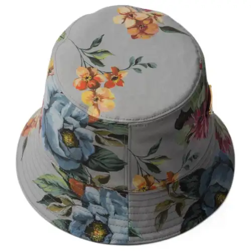 PRADA Floral print Reversible Bucket Hat