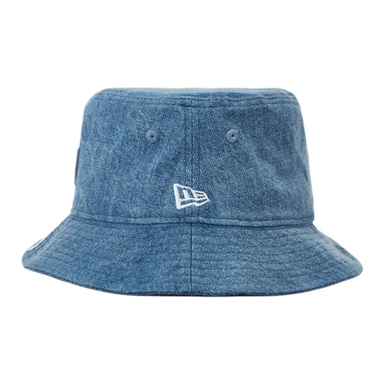New Era Cotton Bucket Hats Unisex Blue