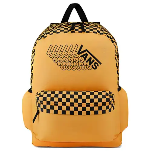 Vans Nylon Fabric Backpack Regular Unisex Orange