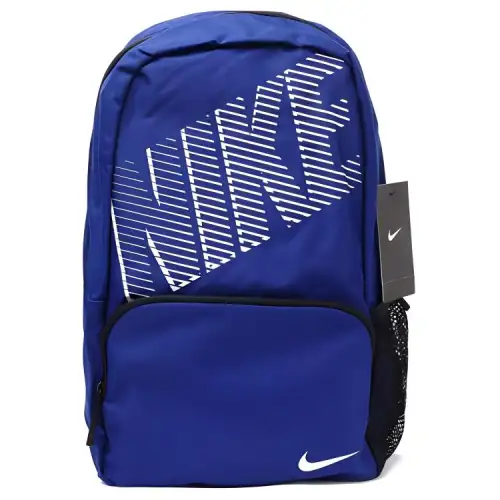 Nike Polyester Backpack Unisex Blue