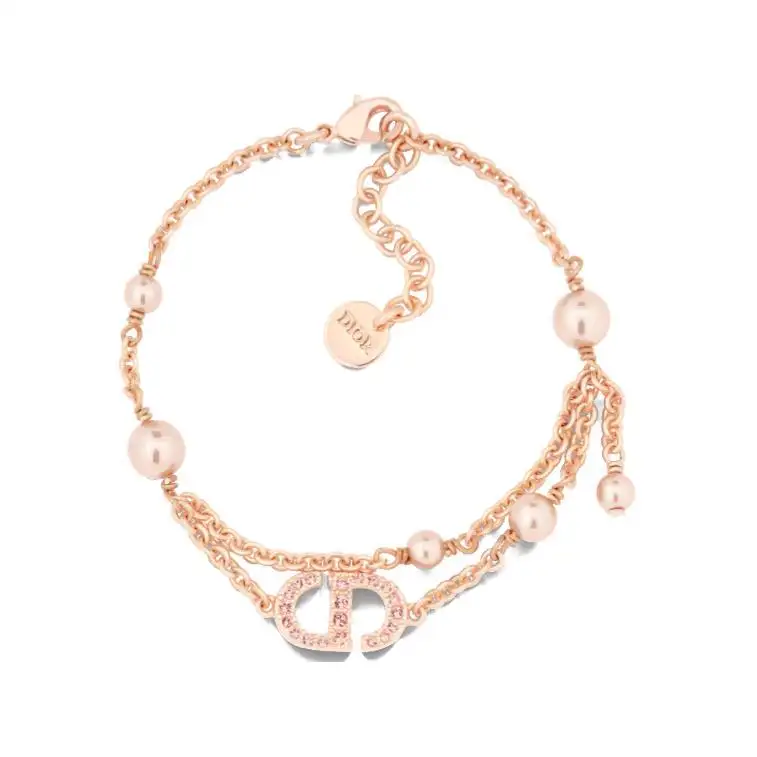 DIOR Metal Bracelets Women's Rose Gold