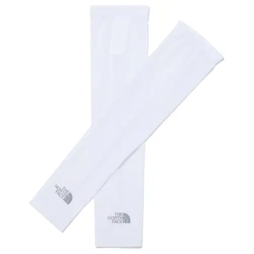 THE NORTH FACE Nylon, Polyurethane Sun Protection Sleeves Unisex White