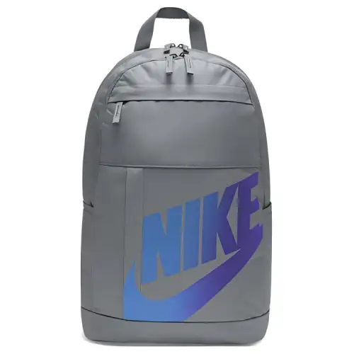 Nike Polyester Backpack Regular Unisex Gray