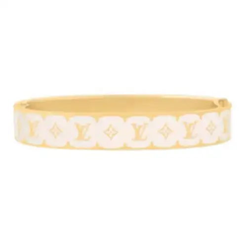 LOUIS VUITTON NANOGRAM Bangles Women's Gold