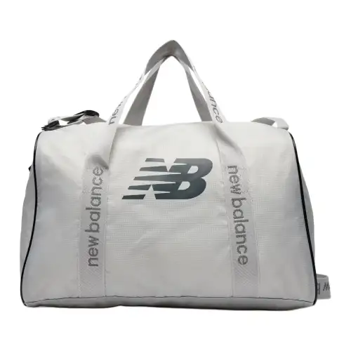 New Balance Fabric Handbag Travel Bag Regular Men's Light Umber