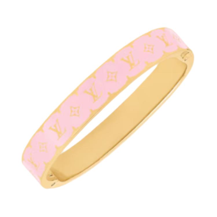 LOUIS VUITTON Nanogram Enamel Bracelet