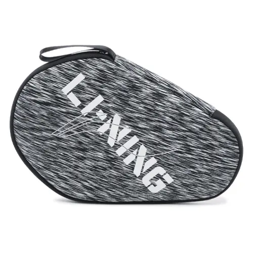Li Ning Athleisure Polyester Table Tennis Racket Cover Clutch Regular Unisex Heather Gray