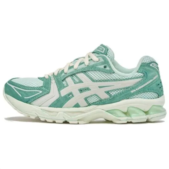 Asics Gel-Kayano 14 Casual Shoes Unisex Low-Top Green/Beige