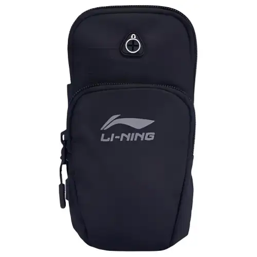 Li Ning Fabric Cell Phone Pocket Cell Phone Pouch Small Unisex Black/Navy Blue/Light Blue