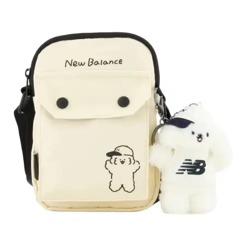 New Balance Fabric Crossbody Bag Regular Unisex Beige