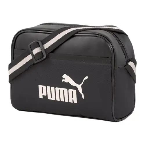 PUMA Polyester Shoulder Bag, Crossbody Bag Unisex Black