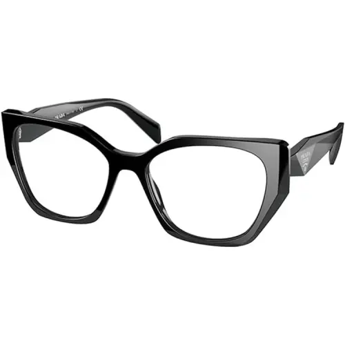 Prada cat eye-frame logo-embossed glasses