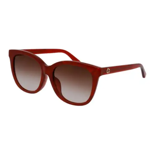 GUCCI Butterfly Sunglasses Women's Red