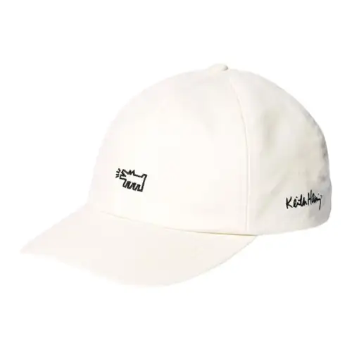 UNIQLO Cotton Baseball Caps Unisex White/Blue