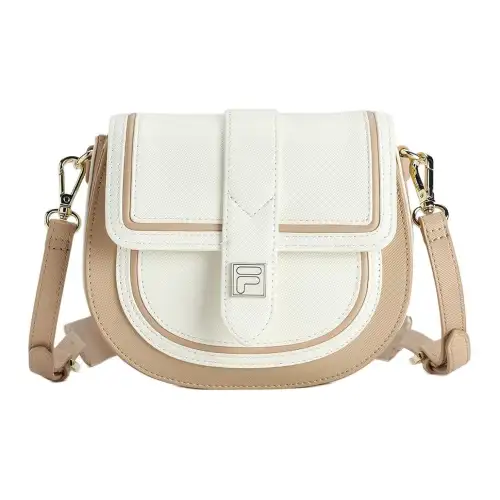 FILA Polyurethane Crossbody Bag, Shoulder Bag Women's Jade Rabbit White
