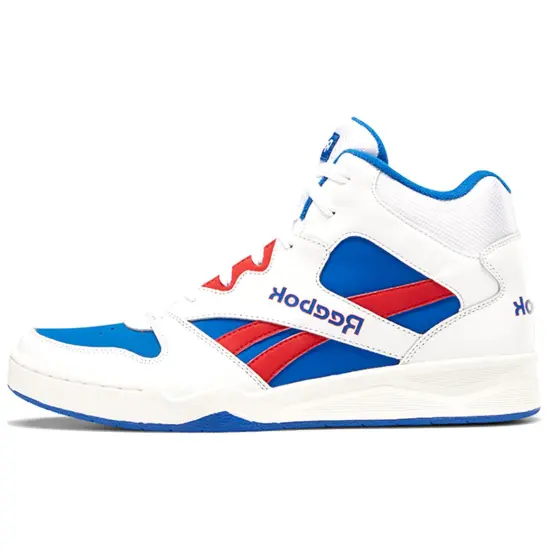 Reebok Royal BB4500 2 Basketball Shoes Unisex High-top White/Royal Blue/Fern Green