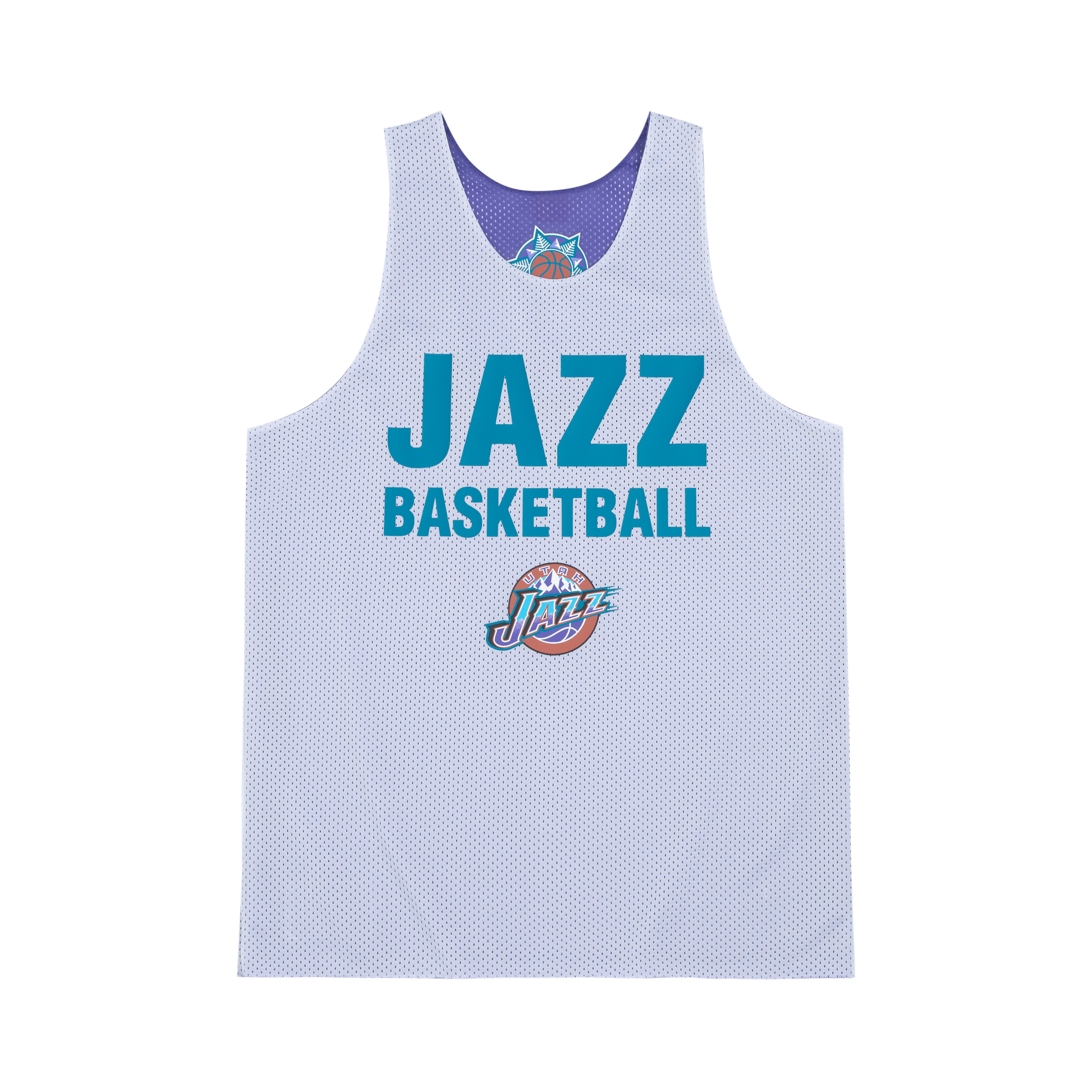 Mitchell Ness Basketball Jersey Unisex Blue Purple