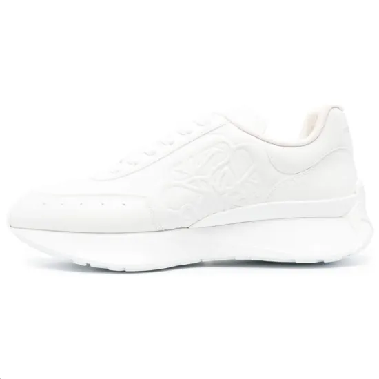 Alexander McQueen Sprint Runner White White Women's