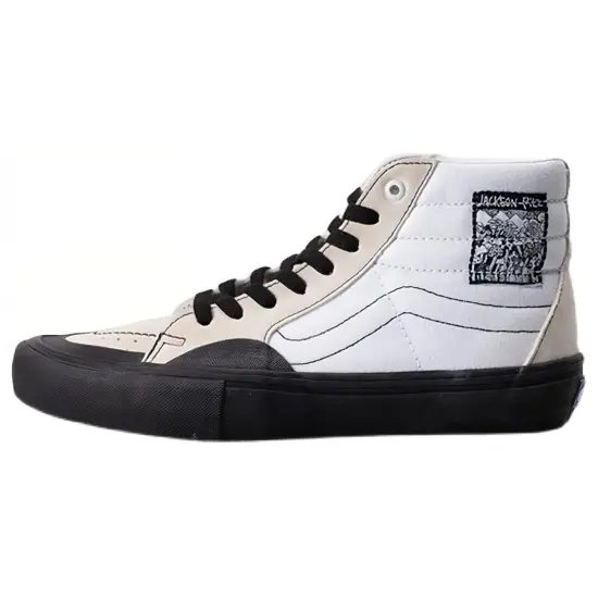 Vans SK8 Skateboarding Shoes Unisex Mid-top White/Black