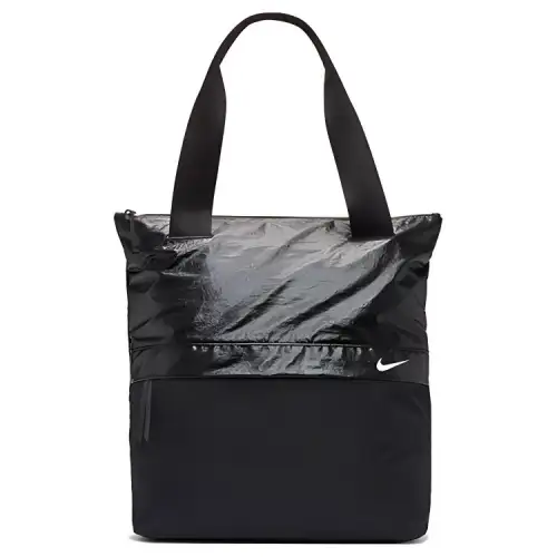 Nike Polyester Training Bags, Tote Bags, Handbags Regular Unisex Black