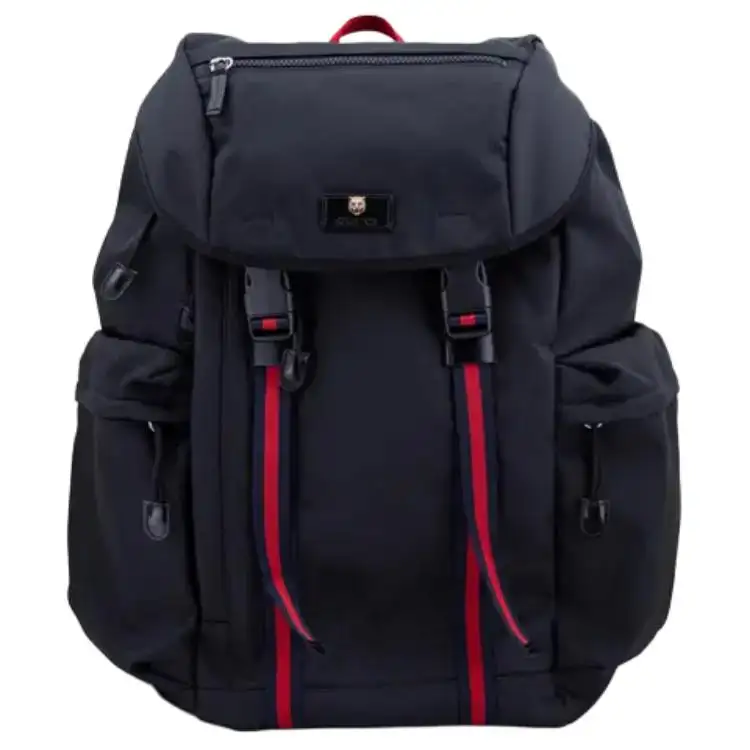 GUCCI Canvas Backpack Men's Black
