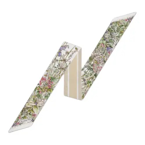 DIOR Silk Scarves Women's Ivory