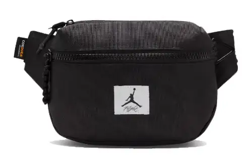 Jordan Polyester One Shoulder Crossbody Fanny Pack Regular Men's Black
