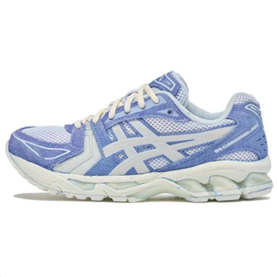 Asics Gel-Kayano 14 Casual Shoes Unisex Low-Top Blue Beige