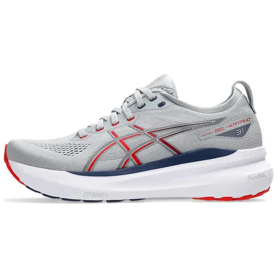 Asics Gel-Kayano 31 'Piedmont Grey Fiery Red'