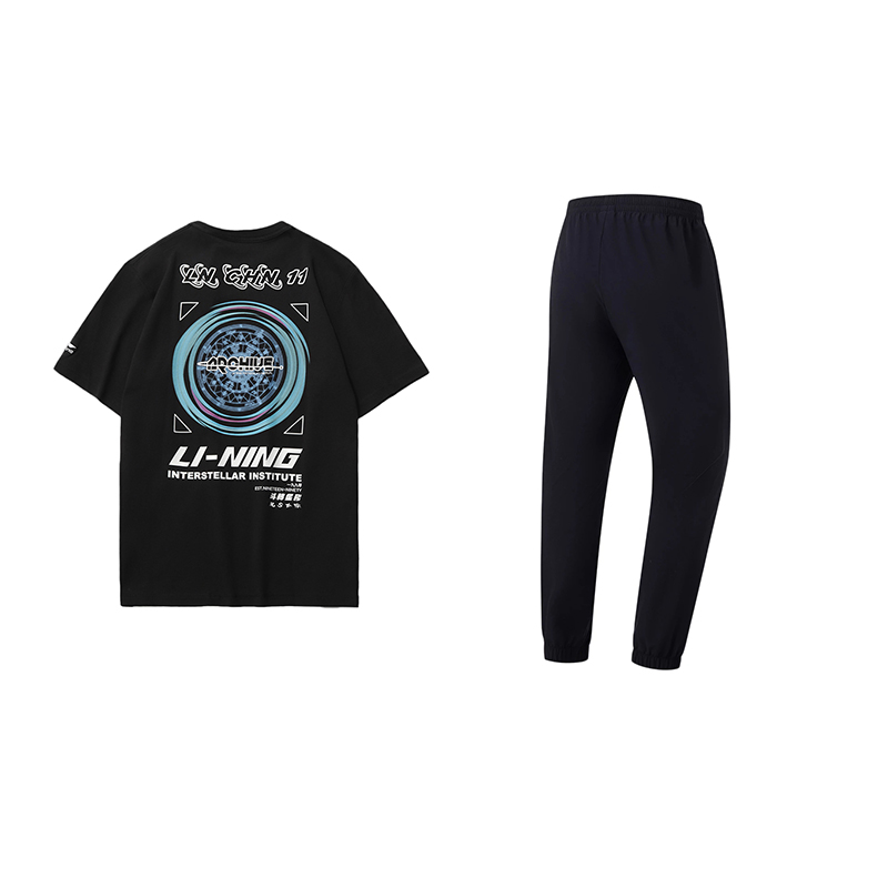 Li Ning Casual Sportswear Unisex Black