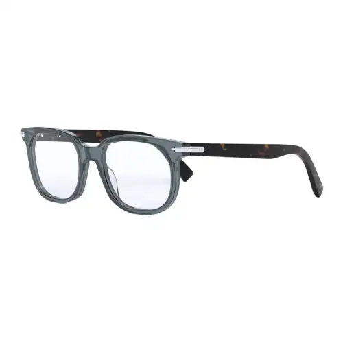 DIOR Acetate Square Eyeglass Frames Men's Gray