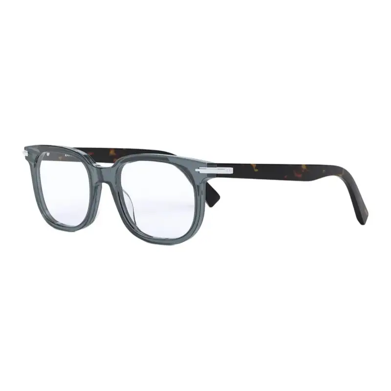 DIOR Acetate Square Eyeglass Frames Men's Gray