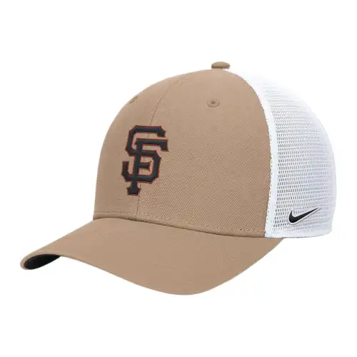 Nike Polyester Baseball Caps Men's Khaki