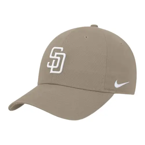 Nike Cotton Baseball Caps Men's Khaki