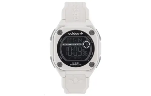 Adidas Originals STREET Wrist Watches Quartz Movement Resin Strap Black Dial Unisex