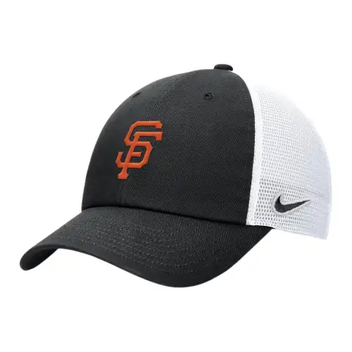Nike Cotton Baseball Caps Men's Black