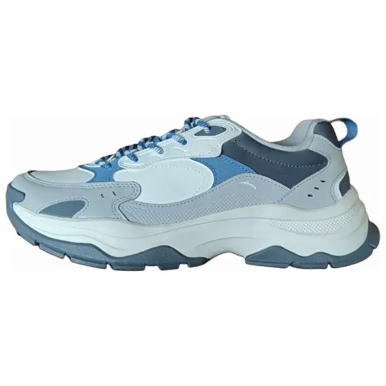 ANTA Casual Shoes Men Low-Top Microchip Gray/Papyrus White/Cool Gray