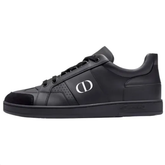 DIOR Skateboard Shoes Women's Low-Top Black