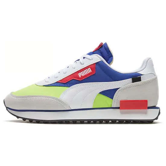 Puma Future Rider Play On White Yellow Aler