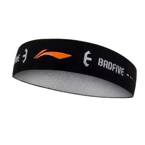 Li Ning, sports basketball headband, scarf for gym, antiperspirant, for running, absorbs sweat and smell